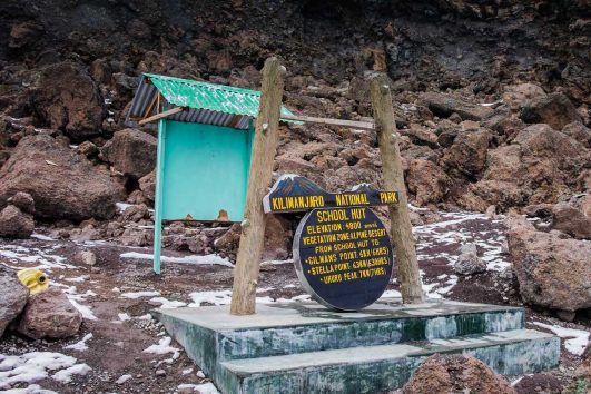 School hut Camp Kilimanjaro