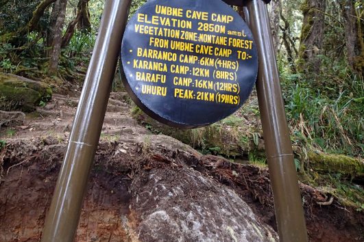 Umbwe Caves Camp Kilimanjaro